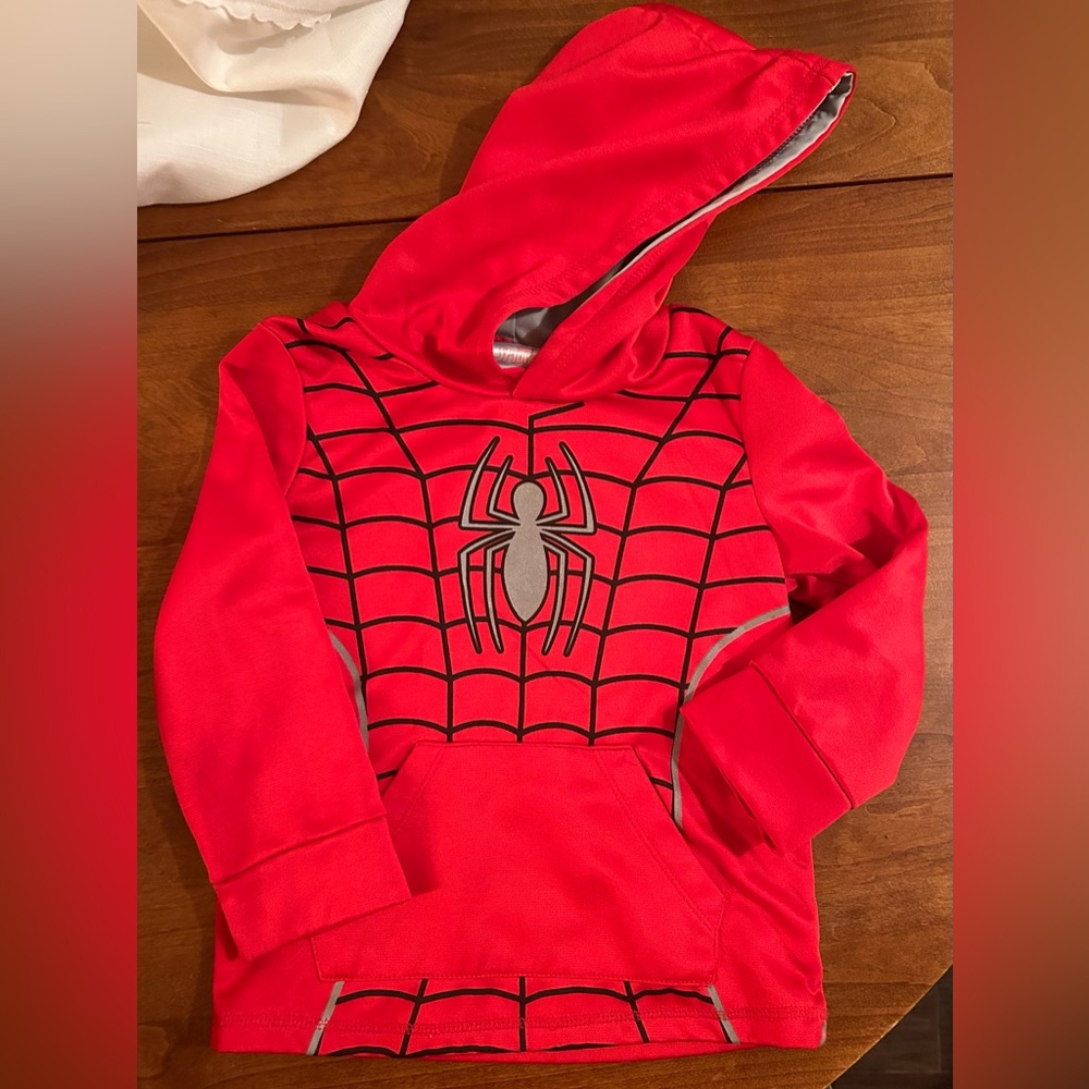 Marvel Spider-Man hoodie sz 5
